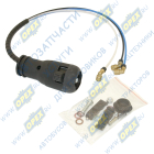 Р412-1703007-11 Рычаг переключения КПП КАМАЗ L=140 (трехтрубная) со встроенным краном делителя ГК Ростар